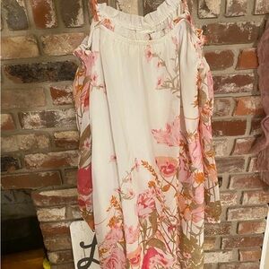 Enfocus Studio White Floral Dress